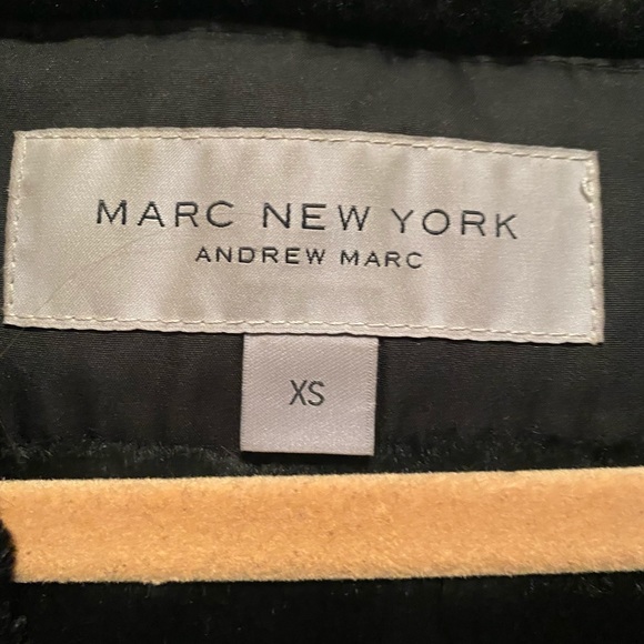 Black Marc New York Winter Coat - Picture 2 of 5